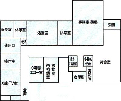 水戸診療所平面図