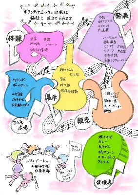 36回ボランティアまつり チラシ 裏面